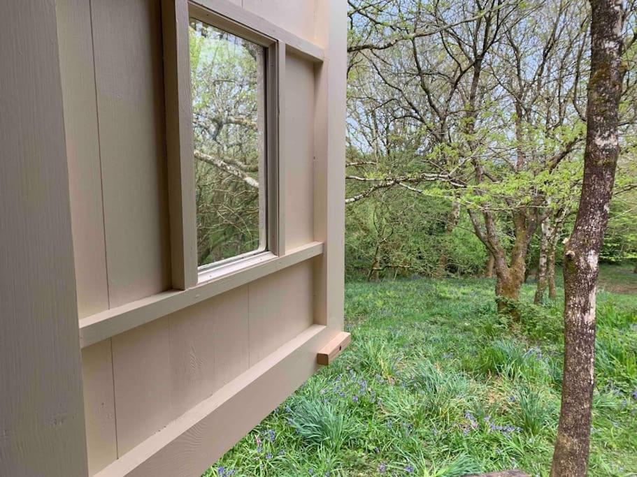 Cornwall Woodland Shepherd'S Hut - Dennis Hut Bodmin Extérieur photo